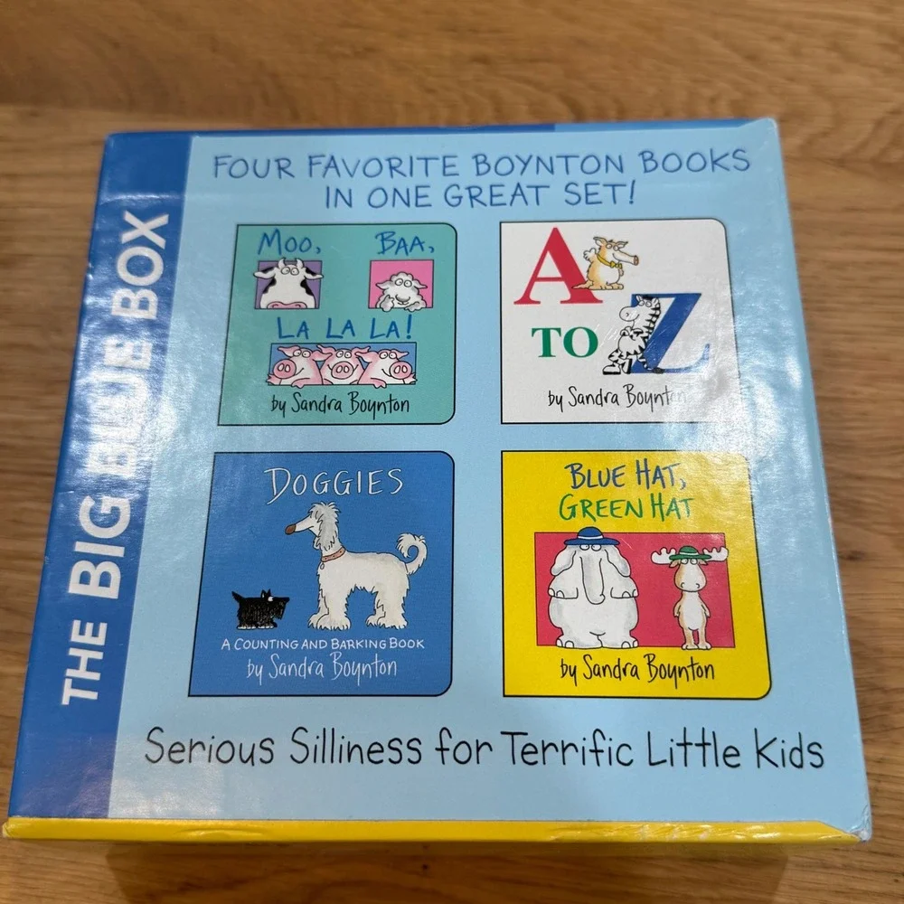 Sandra Boynton's Greatest Hits The Big Blue Box 4 Board Book Set Little Simon
